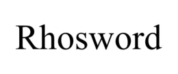 RHOSWORD trademark