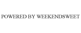 POWERED BY WEEKENDSWEET trademark