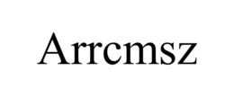 ARRCMSZ trademark