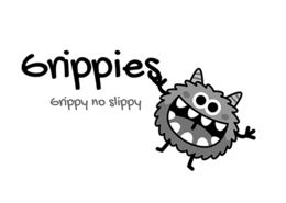 GRIPPIES GRIPPY NO SLIPPY trademark