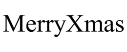 MERRYXMAS trademark