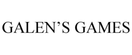 GALEN’S GAMES trademark