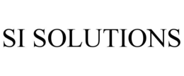 SI SOLUTIONS trademark