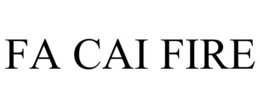 FA CAI FIRE trademark