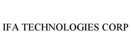 IFA TECHNOLOGIES CORP trademark