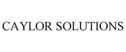 CAYLOR SOLUTIONS trademark