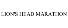 LION'S HEAD MARATHON trademark