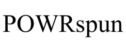 POWRSPUN trademark
