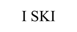 I SKI trademark