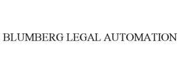 BLUMBERG LEGAL AUTOMATION trademark