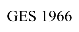 GES 1966 trademark