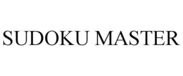 SUDOKU MASTER trademark