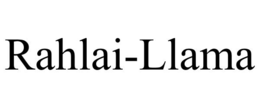 RAHLAI-LLAMA trademark