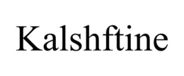 KALSHFTINE trademark
