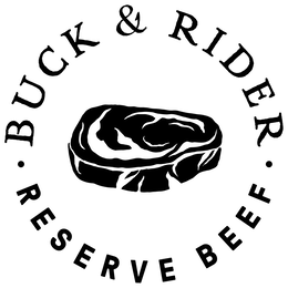 BUCK & RIDER RESERVE BEEF trademark