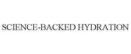 SCIENCE-BACKED HYDRATION trademark