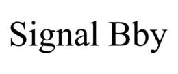 SIGNAL BBY trademark