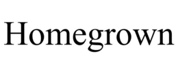 HOMEGROWN trademark