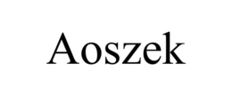AOSZEK trademark