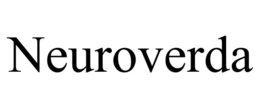 NEUROVERDA trademark