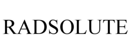 RADSOLUTE trademark