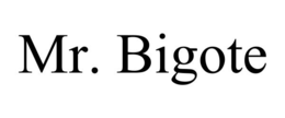 MR. BIGOTE trademark