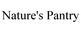NATURE'S PANTRY trademark