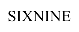 SIXNINE trademark