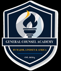 GENERAL COUNSEL ACADEMY BY MAJOR, LINDSEY & AFRICA EST. 2024 trademark