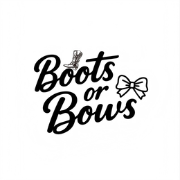 BOOTS OR BOWS trademark