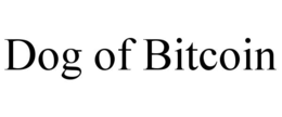DOG OF BITCOIN trademark