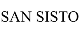 SAN SISTO trademark