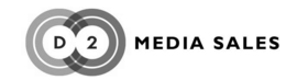 D 2 MEDIA SALES trademark
