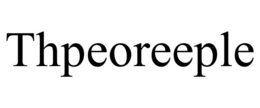 THPEOREEPLE trademark