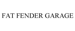 FAT FENDER GARAGE trademark