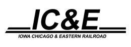 IC&E IOWA CHICAGO & EASTERN RAILROAD trademark