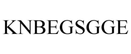 KNBEGSGGE trademark