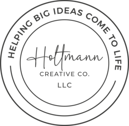 HELPING BIG IDEAS COME TO LIFE HOLTMANN CREATIVE CO. LLC trademark