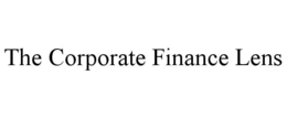 THE CORPORATE FINANCE LENS trademark