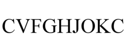 CVFGHJOKC trademark