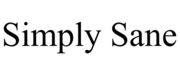 SIMPLY SANE trademark
