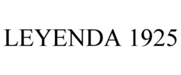 LEYENDA 1925 trademark