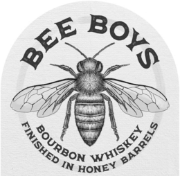 BEE BOYS BOURBON WHISKEY FINISHED IN HONEY WHISKEY BARRELS trademark