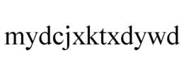 MYDCJXKTXDYWD trademark