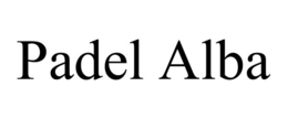 PADEL ALBA trademark