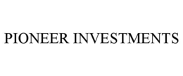 PIONEER INVESTMENTS trademark