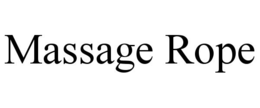 MASSAGE ROPE trademark
