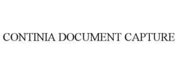 CONTINIA DOCUMENT CAPTURE trademark