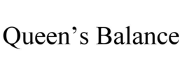 QUEEN’S BALANCE trademark