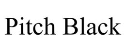 PITCH BLACK trademark